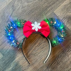 Christmas Light Up Ears- Adult Size